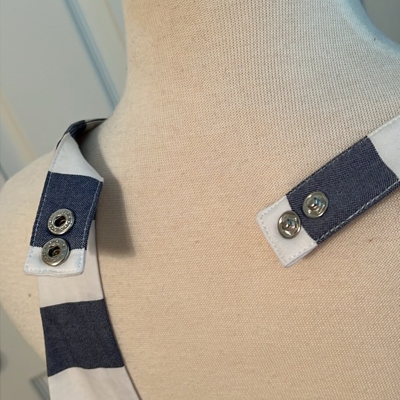 Eliza J Striped Halter Dress - Picture 7 of 8